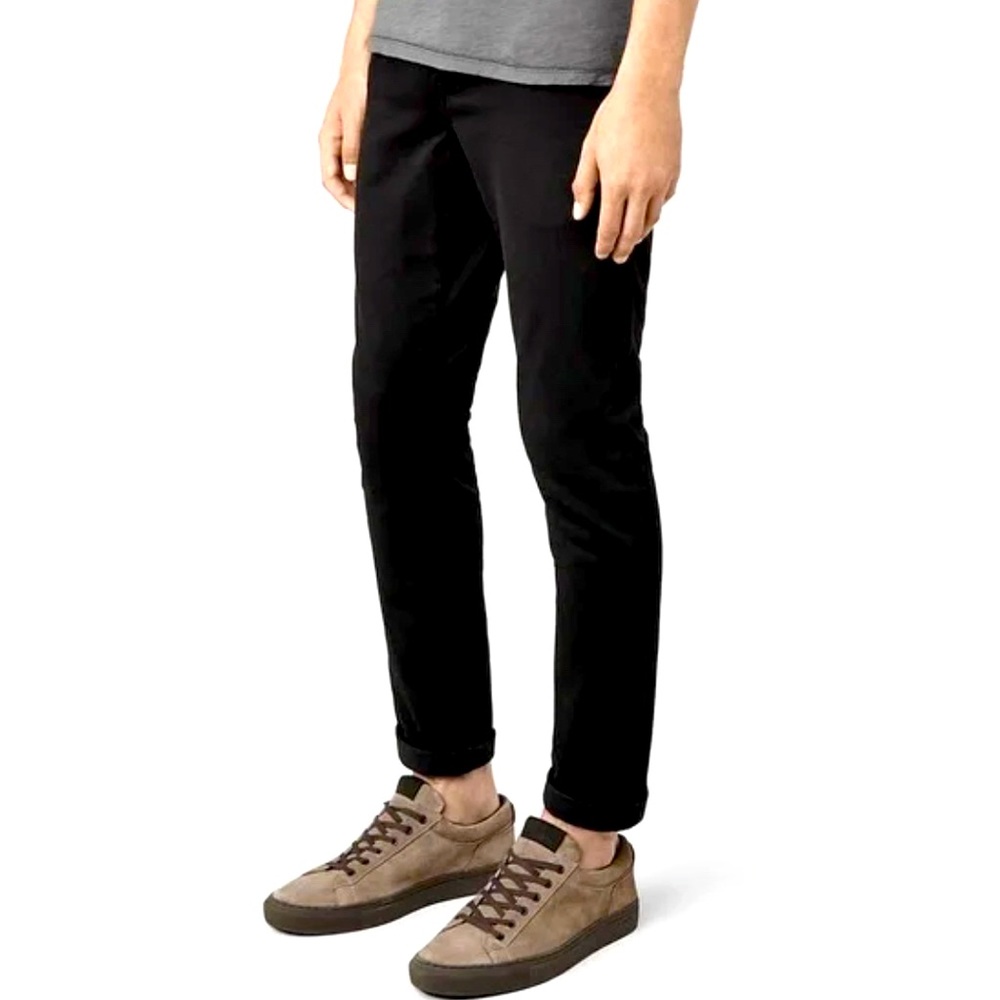 All Saints Men's Black Slim Pants
